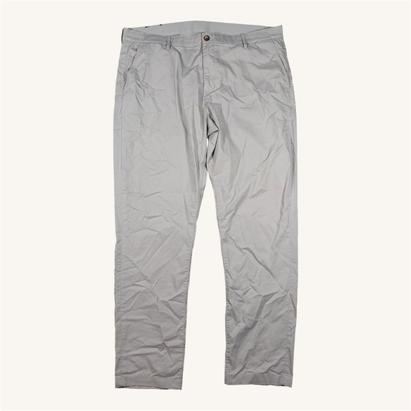 Faherty Other - Faherty Reserve Movement Pant Mens 40x32 Fit 42 Gray Stretch Chino Casual Pants